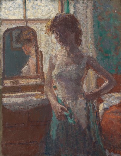 Das grüne Kleid, 1908-09 von Spencer Frederick Gore